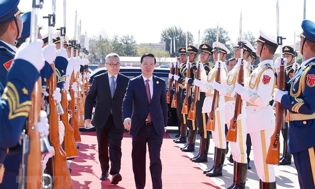 Presidente vietnamita finaliza su programa de trabajo en China