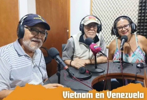 Un programa de radio que difunde el amor entre los pueblos de Vietnam y Venezuela