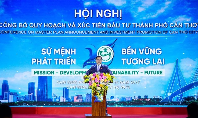 Primer Ministro orienta la planificación de la ciudad de Can Tho
