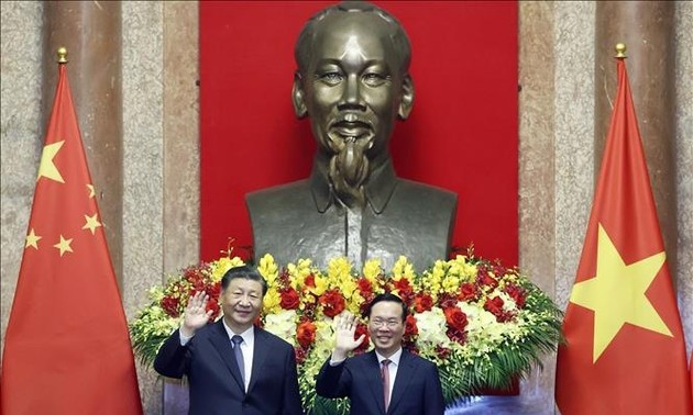 Presidentes de Vietnam y China ratifican voluntad común de fortalecer relaciones binacionales