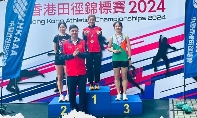 Vietnam arranca con tres oros en Campeonato ampliado de Atletismo de Hong Kong