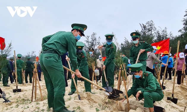 Quang Binh: lancement de la fête de plantation d’arbres du printemps 2021