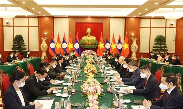 La visite au Vietnam du SG et président Thongloun Sisoulith largement couverte par la presse laotienne