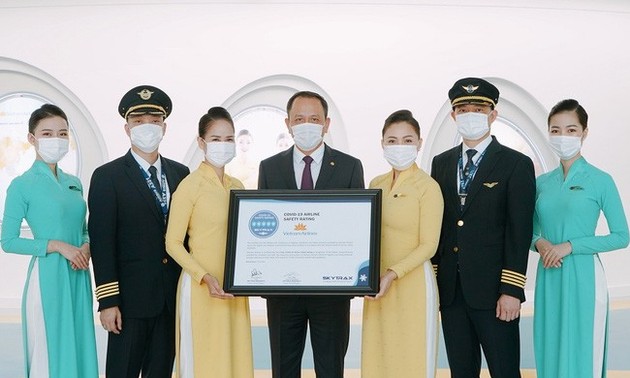 Sécurité Covid-19 : Vietnam Airlines classé 5 étoiles par Skytrax