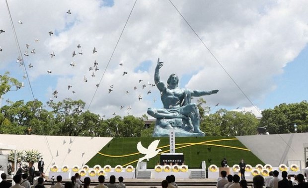 Nagasaki commémore sobrement le 76ème anniversaire du bombardement nucléaire