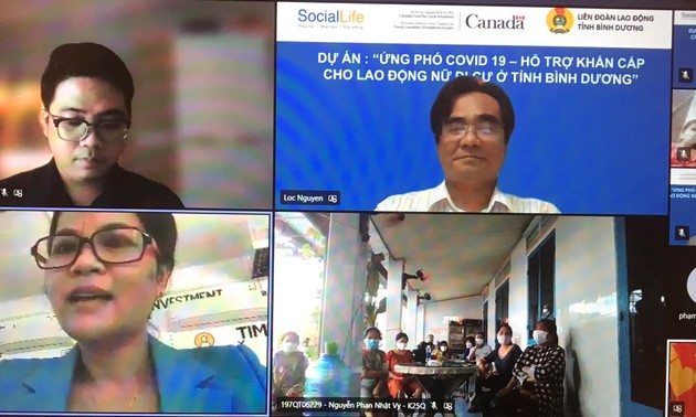 Binh Duong : aides canadiennes au profit des travailleuses impactées par la pandémie