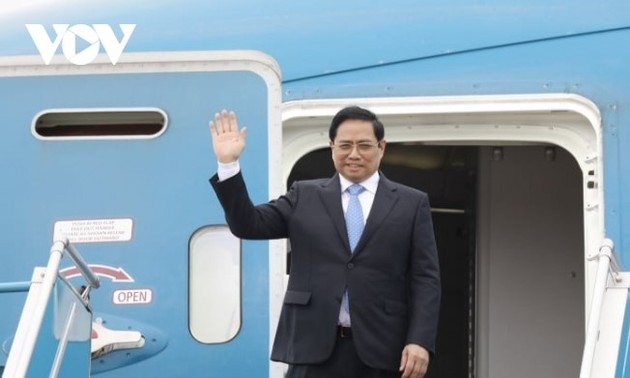 Pham Minh Chinh entame sa visite officielle au Japon