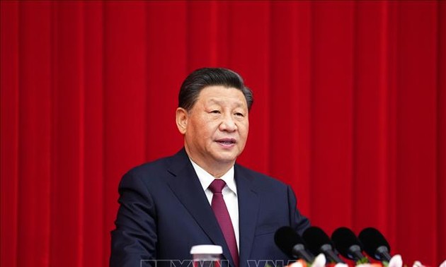 Le président Xi Jinping prononce son discours du Nouvel An 2022
