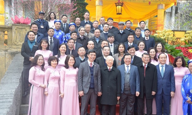 Têt 2022: le SG Nguyên Phu Trong rend hommage aux rois et aux personnalités méritantes du pays