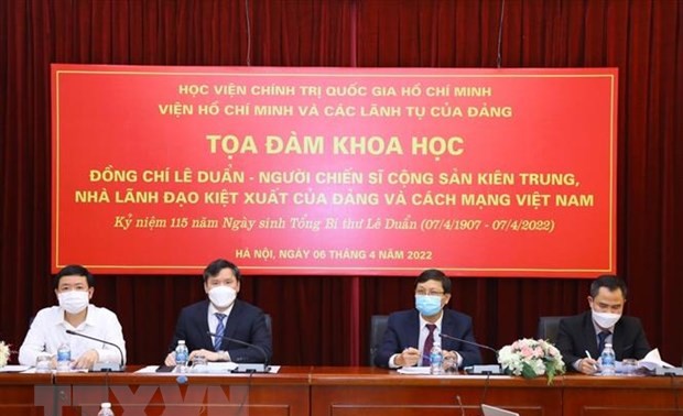 Symposium sur le secrétaire général Lê Duân