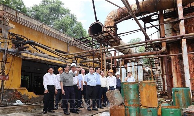 Pham Minh Chinh: restructurer pour maintenir l’usine d’engrais azotés Hà Bac