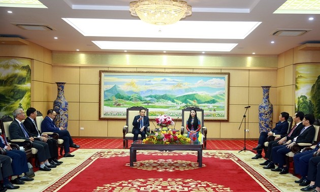 Trân Luu Quang en déplacement à Vinh Phuc