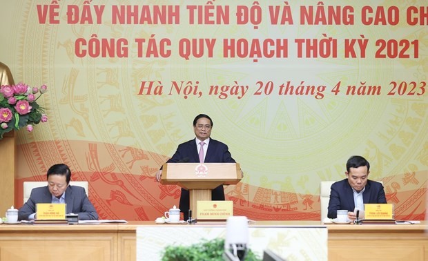 Pham Minh Chinh: Il faut assurer l’uniformité dans l’aménagement du territoire