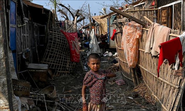 Cyclone Mocha: des millions d'enfants en danger au Myanmar et au Bangladesh