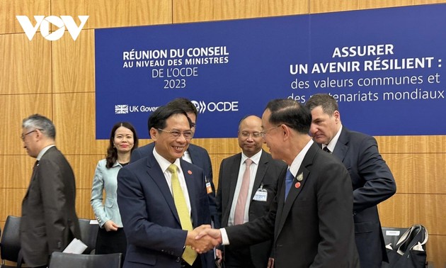 Bùi Thanh Son participe à la réunion ministérielle du Conseil de l’OCDE