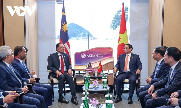 Anwar Ibrahim entame sa visite officielle au Vietnam