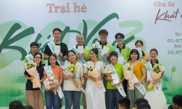 “Khat vong”, un camp d’été pour les enfants vietnamiens dans le besoin