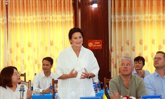 Stéphanie D’Hose à Quang Tri