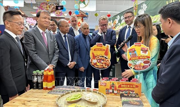 Semaine des produits vietnamiens chez Système U en France