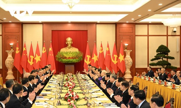 Entretien Nguyên Phu Trong – Xi Jinping
