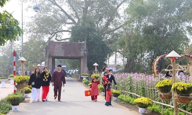 Têt du village Viêt 2024 à Duong Lâm