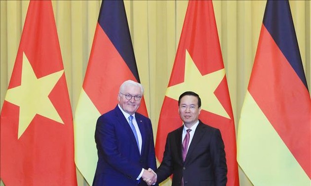 Fin de la visite d'État du président allemand au Vietnam