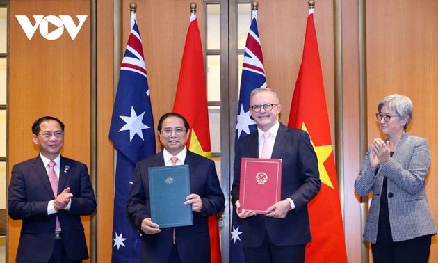 Le Premier ministre Pham Minh Chinh achève avec succès sa tournée en Australie et en Nouvelle-Zélande