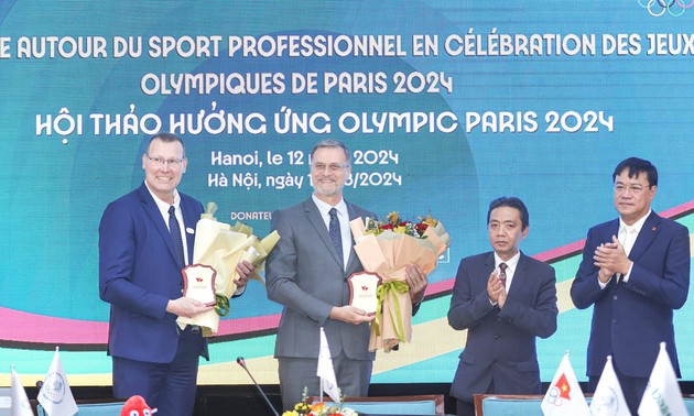 Coopération franco-vietnamienne dans le domaine du sport-Séminaire au Comité national olympique dans la perspective des Jeux Olympiques et Paralympiques de Paris 2024