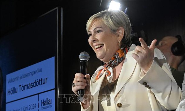 Halla Tómasdóttir remporte l'élection présidentielle en Islande