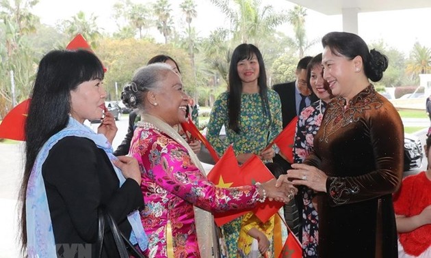 NA Chairwoman meets Vietnamese community in Morocco