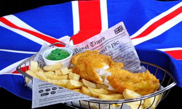 Fish and chips, the most English dish of all