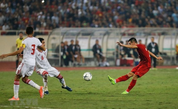 Korean media praises Vietnam win in World Cup qualifiers