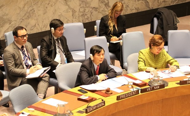 Vietnam chairs first public UNSC meeting