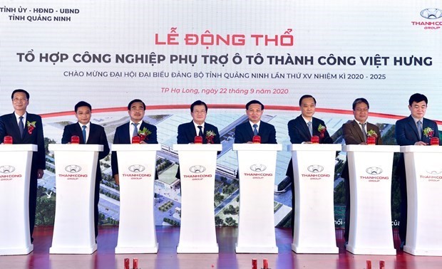 Work starts on automobile supporting industry complex in Quang Ninh