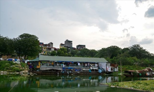 Life on Hanoi's floating guesthouse