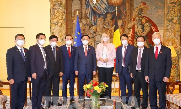 Belgian media highlight Vietnamese top legislator's visit