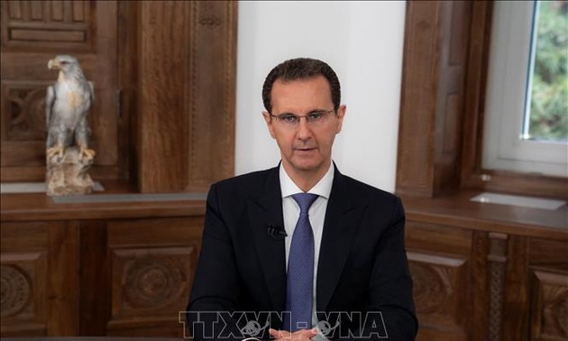 Syrian president urges illegal foreign powers to leave