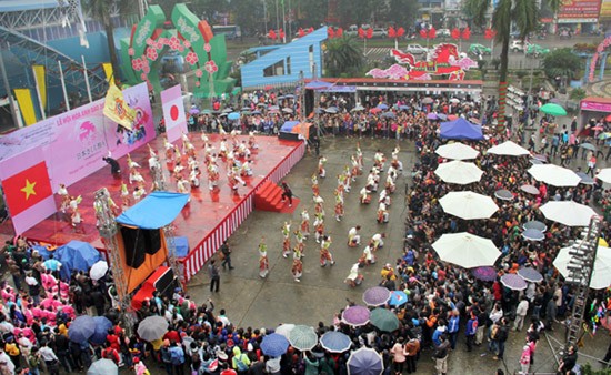 Khai mạc Lễ hội Hoa Anh Đào tại Hà Nội
