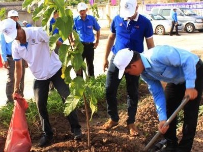 Thành Đoàn Hà Nội phát động Tết trồng cây đời đời nhớ ơn Chủ tịch Hồ Chí Minh