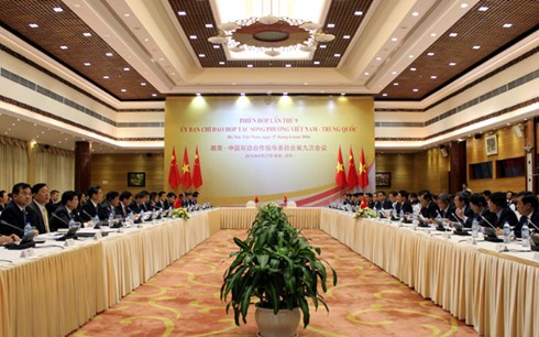 Phiên họp lần thứ 9 Ủy ban chỉ đạo hợp tác song phương Việt Nam - Trung Quốc