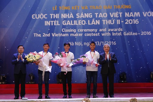 Trao giải Cuộc thi Nhà sáng tạo Việt Nam lần thứ II 