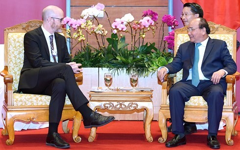 WEF ASEAN 2018: Thủ tướng Nguyễn Xuân Phúc tiếp lãnh đạo Facebook