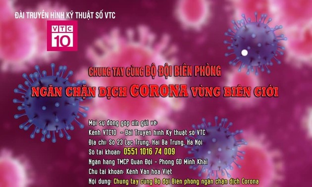  Đài Truyền hình Kỹ thuật số VTC chung tay chống dịch Corona cùng Bộ Đội Biên Phòng