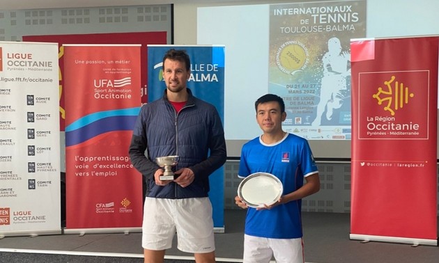 Lý Hoàng Nam đoạt giải nhì giải giải quần vợt M25 Toulouse - ​Balma, Pháp