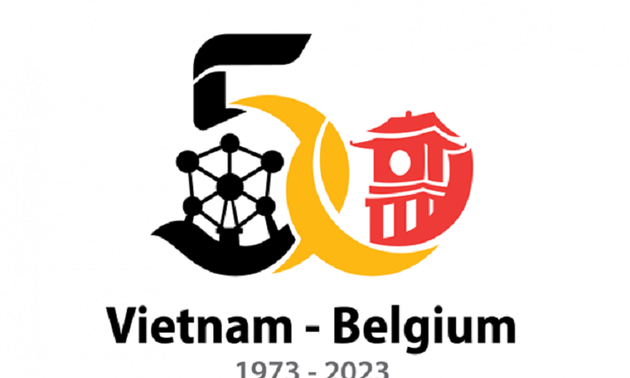 Công bố chính thức Logo kỷ niệm 50 năm quan hệ ngoại giao Việt Nam - Bỉ