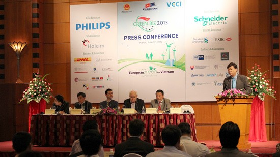 Công bố sự kiện Giải pháp kinh doanh xanh của Châu Âu cho Việt Nam Greenbiz 2013