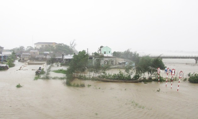 Nhanh chóng khắc phục hậu quả của cơn bão Wutip (bão số 10)