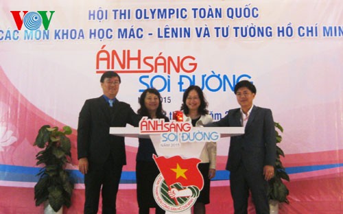 Đoàn Thành phố Hồ Chí Minh dẫn đầu Hội thi Olympic toàn quốc "Ánh sáng soi đường" khu vực miền Nam 
