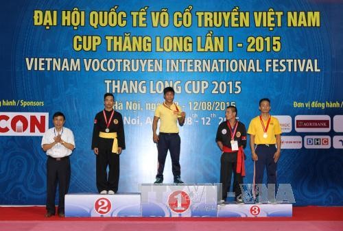 Đại hội quốc tế Võ cổ truyền Việt Nam lần thứ I thành công tốt đẹp 