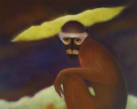 Triển lãm 25 bức tranh "Khỉ" chào năm mới